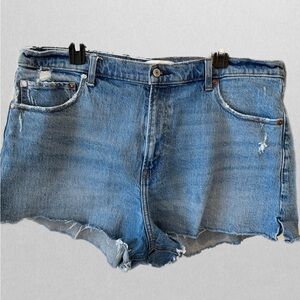 Abercrombie and Fitch High Rise Jean Shorts